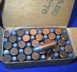 * Vintage AMMO CANUCK & REMINGTON STEVENS .25 RF RIMFIRE SHORT FULL BOX 50 - 2 of 6