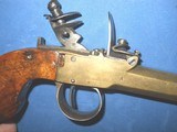 * Antique FLINTLOCK POCKET - MUFF PISTOL SOLID BRASS - 8 of 12