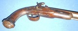 * Antique 1840s PERCUSSION DUELING - TARGET PISTOL SWAMPED MUZZLE #1 - 2 of 15
