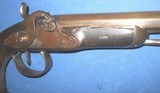 * Antique 1840s PERCUSSION DUELING - TARGET PISTOL SWAMPED MUZZLE #1 - 4 of 15