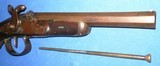 * Antique 1840s PERCUSSION DUELING - TARGET PISTOL SWAMPED MUZZLE #1 - 11 of 15