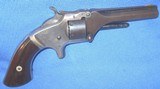 * Antique 1860s SMITH & WESSON No. 1 SECOND ISSUE .22 RF REVOLVER - 2 of 12