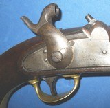 * Antique 1842 U.S. H. ASTON CIVIL WAR PERCUSSION 1851 MILITARY MARTIAL PISTOL .54 Cal. - 3 of 20