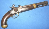 * Antique 1842 U.S. H. ASTON CIVIL WAR PERCUSSION 1851 MILITARY MARTIAL PISTOL .54 Cal. - 2 of 20