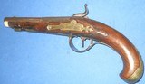 * Antique 1840s FANCY FRENCH PERCUSSION COAT or DUELING PISTOL - 5 of 15