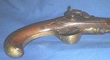 * Antique 1840s FANCY FRENCH PERCUSSION COAT or DUELING PISTOL - 2 of 15