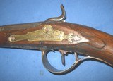 * Antique 1840s FANCY FRENCH PERCUSSION COAT or DUELING PISTOL - 6 of 15