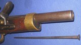 * Antique 1809 FRENCH FLINTLOCK MILITARY CAVALRY PISTOL St. Etienne - 17 of 20