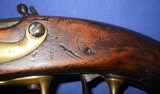 * Antique 1809 FRENCH FLINTLOCK MILITARY CAVALRY PISTOL St. Etienne - 15 of 20