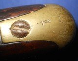 * Antique 1809 FRENCH FLINTLOCK MILITARY CAVALRY PISTOL St. Etienne - 8 of 20