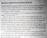 * Antique U.S. M 1842 PERCUSSION MILITARY PISTOL I.N. JOHNSON 1850 - 3 of 18