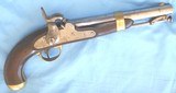 * Antique U.S. M 1842 PERCUSSION MILITARY PISTOL I.N. JOHNSON 1850 - 10 of 18