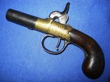 Antique 1840s PERRY LONDON ENGLISH PERCUSSION DERRINGER POCKET MUFF POCKET PISTOL - 6 of 12