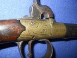 Antique 1840s PERRY LONDON ENGLISH PERCUSSION DERRINGER POCKET MUFF POCKET PISTOL - 3 of 12