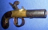 Antique 1840s PERRY LONDON ENGLISH PERCUSSION DERRINGER POCKET MUFF POCKET PISTOL - 11 of 12