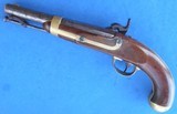 1842 HENRY ASTON PERCUSSION PISTOL 1849 DATE - 11 of 19