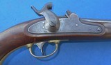 1842 HENRY ASTON PERCUSSION PISTOL 1849 DATE - 6 of 19