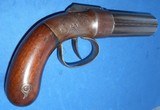 Antique 1850s PEPPERBOX PISTOL SPRAGUE & MARSTON .31 CAL NICE - 3 of 16