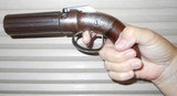 Antique 1850s PEPPERBOX PISTOL SPRAGUE & MARSTON .31 CAL NICE - 16 of 16