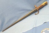 1876 DATED FRENCH GRAS MILITARY BAYONET & SCABBARD ST ETIENNEARSENAL MATCHING NUMBERS - 10 of 12