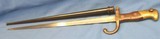 1876 DATED FRENCH GRAS MILITARY BAYONET & SCABBARD ST ETIENNEARSENAL MATCHING NUMBERS - 1 of 12