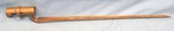 UNMARKED CIVIL WAR MUSKET BAYONET - 7 of 8