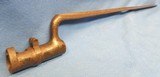 CIVIL WAR ERA U.S. MARKED MUSKET BAYONET - 5 of 7