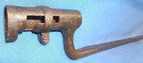 CIVIL WAR ERA U.S. MARKED MUSKET BAYONET - 1 of 7