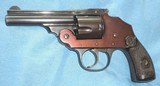 VINTAGE IVER JOHNSON .38 S&W TOP BREAK DOUBLE ACTION REVOLVER - 4 of 14