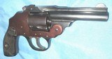 VINTAGE IVER JOHNSON .38 S&W TOP BREAK DOUBLE ACTION REVOLVER - 3 of 14