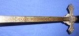 Antique SWORD FRATERNAL KNIGHTS OF COLUMBUS LYNCH & KELLY UTICA,NY - 6 of 9
