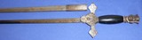 Antique SWORD FRATERNAL KNIGHTS OF COLUMBUS LYNCH & KELLY UTICA,NY - 2 of 9