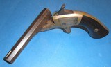 Antique MORGAN & CLAPP, MERWIN & BRAY BACON STYLE 1860s SIDE SWING DERRINGER - 11 of 15
