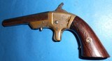 Antique MORGAN & CLAPP, MERWIN & BRAY BACON STYLE 1860s SIDE SWING DERRINGER - 5 of 15