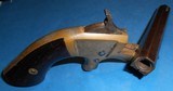 Antique MORGAN & CLAPP, MERWIN & BRAY BACON STYLE 1860s SIDE SWING DERRINGER - 10 of 15
