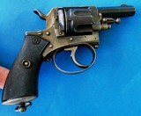 Antique BELGIUM BULL DOG DOUBLE ACTION POCKET PISTOL .320 .32 SHORT COLT - 2 of 9