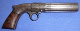 Antique ROBBINS & LAWRENCE .31 CAL. RING TRIGGER PERCUSSION PEPPERBOX PISTOL - 15 of 20