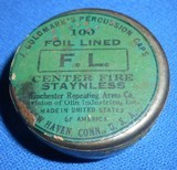 E.
J. GOLDMARK'S
WINCHESTER ARMS No. 11 PERCUSSION CAPS - 1 of 3