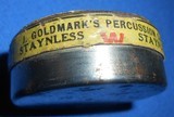E.
J. GOLDMARK'S
WINCHESTER ARMS No. 11 PERCUSSION CAPS - 3 of 3