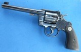 Vintage 1930 1st YEAR COLT OFFICERS TARGET DOUBLE ACTION .22 REVOLVER C&R OK - 3 of 17