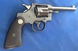 Vintage 1930 1st YEAR COLT OFFICERS TARGET DOUBLE ACTION .22 REVOLVER C&R OK - 16 of 17