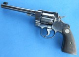 Vintage 1930 1st YEAR COLT OFFICERS TARGET DOUBLE ACTION .22 REVOLVER C&R OK - 1 of 17
