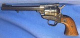 RUGER SINGLE SIX CONVERTIBLE OLD MODEL .22 & .22 MAGNUM 6 1/2