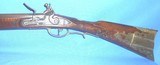 Vintage KENTUCKY RIFLE MAKER SIGNED GOLDEN AGE STYLE LEFT HAND FLINTLOCK - 1 of 20