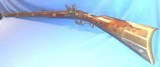 Vintage KENTUCKY RIFLE MAKER SIGNED GOLDEN AGE STYLE LEFT HAND FLINTLOCK - 14 of 20