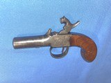 Antique ENGRAVED 1840 s PERCUSSION MUFF PISTOL .45 CAL. SHOOTABLE - 3 of 7
