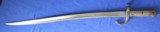 Antique 1866 FRENCH MILITARY CHASSEPOT BAYONET St. Etienne 1869 - 6 of 9