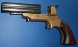 Antique 1859 SHARPS 4 SHOT PEPPERBOX DERRINGER MODEL 2 CALIBER .30 RF. - 18 of 18