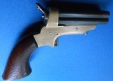 Antique 1859 SHARPS 4 SHOT PEPPERBOX DERRINGER MODEL 2 CALIBER .30 RF. - 4 of 18