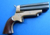Antique 1859 SHARPS 4 SHOT PEPPERBOX DERRINGER MODEL 2 CALIBER .30 RF. - 1 of 18